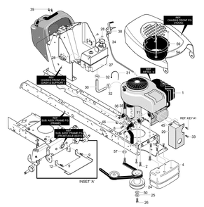 Part Location Diagram of MU95324 Briggs and Stratton Plenum